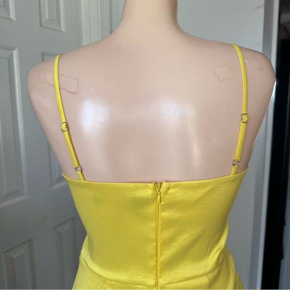 LULU’S BRILLIANT FLIRT TAFFETA BUSTIER MINI BODYCON DRESS - Picture 12 of 14